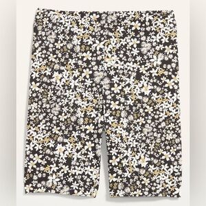 NWOT-High-Waisted Biker Shorts for Women -- 8-inch inseam